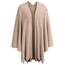PULI Damen Poncho Schal Cashmere Feeling Strick Cape Cardigan Für Frauen Geschenk Für Mutter