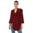PULI Damen Poncho Schal Cashmere Feeling Strick Cape Cardigan Für Frauen Geschenk Für Mutter