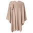 PULI Damen Poncho Schal Cashmere Feeling Strick Cape Cardigan Für Frauen Geschenk Für Mutter