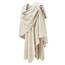 PULI Damen Poncho Schal mit Kaschmir Strick Cape Cardigan für Frauen , 1-beige, Gr. Einheitsgröße