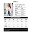 OUGES Weiße Strickjacken füR Damen Lang Cardigan Elegante Leicht Strickjacke Herbst Strickjackenpullover mit Taschen L