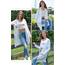 OUGES Weiße Strickjacken füR Damen Lang Cardigan Elegante Leicht Strickjacke Herbst Strickjackenpullover mit Taschen S