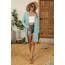 OUGES Strickjacken füR Damen Lang Cardigan Elegante Leicht Strickjacke Herbst Strickjackenpullover mit Taschen MintgrünXXL