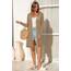 OUGES Strickjacken füR Damen Lang Cardigan Elegante Leicht Strickjacke Herbst Strickjackenpullover mit Taschen XL