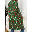 OUGES Strickjacken füR Damen Lang Cardigan Elegante Leicht Strickjacke Weihnachtsstrickjackemit Taschen S
