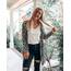 OUGES Strickjacken füR Damen Lang Cardigan Elegante Leicht Strickjacke Herbst Strickjackenpullover mit Taschen S