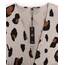 OUGES Damen Leopard Strickjacke Lang Leicht Cardigan Strickmantel mit Taschen(Leopard05,M)