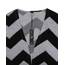 OUGES Strickjacken füR Damen Lang Cardigan Elegante Leicht Strickjacke Herbst Strickjackenpullover mit Taschen S