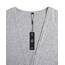 OUGES Strickjacken füR Damen Lang Cardigan Elegante Leicht Strickjacke Herbst Strickjackenpullover mit Taschen M