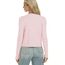 Enjyam Damen Strickjacke Langarm Elegant Kurz Cardigan mit Knöpfe Rundhals Leichte Trachtenjacke zum Top Kleid
