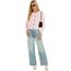 Enjyam Damen Strickjacke Elegant Langarm Rundhals Cardigan Leicht Jäckchen mit Knöpfe Weiche Weste über Top Kleid