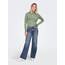 ONLY Damen Onlvenice Lifel/S Roll Knt Noos Pullover, Sea Spray, S EU