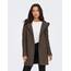 ONLY Women's ONLSEDONA Light Coat OTW NOOS Jacket, Hot Fudge/Detail:Melange, XXS