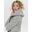ONLY Damen Onlsedona Boucle Wool Coat Otw Noos Mantel, Light Grey Melange, S EU