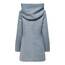 ONLY Women's ONLSEDONA Light Coat OTW NOOS Mantel, Blue Fog/Detail:Melange, L