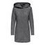 ONLY Damen klassischer Mantel OnlSedona Coat Übergangs-Jacke Kapuze Einfarbig, Farbe:Dunkelgrau, Größe:XXL