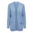 ONLY Damen Onllesly L/S Open Cardigan KNT Noos Strickjacke 15174274,Marine Green/Detail:Melange,S