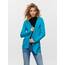 ONLY Damen Onllesly L/S Open Cardigan KNT Noos Strickjacke 15174274 ,Aquarius/Detail:melange ,S