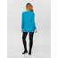 ONLY Damen Onllesly L/S Open Cardigan KNT Noos Strickjacke 15174274 ,Aquarius/Detail:melange ,S