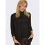 ONLY Damen Onllesly L/S Open Cardigan KNT Noos Strickjacke, Black Coffee, S EU