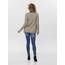 ONLY Damen Onllesly L/S Open Cardigan KNT Noos Strickjacke,Beige (Beige Detail: W. Melange),S