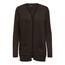 ONLY Damen Onllesly L/S Open Cardigan KNT Noos Strickjacke 15174274 ,Chicory Coffee/Detail:w. Melange ,XXS