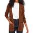 ONLY Damen Onllesly L/S Open Cardigan KNT Noos Strickjacke 15174274 ,Tortoise Shell/Detail:w. Melange ,XS