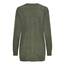 ONLY Damen Lange Strickjacke mit Taschen Stretch Casual Langarm ONLLESLY Open Cardigan Noos Gerippt, Farben:Grün, Größe:XS