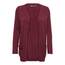 ONLY Damen Onllesly L/S Open Cardigan KNT Noos Strickjacke 15174274 ,Zinfandel ,XS