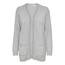 ONLY Damen Onllesly L/S Open Cardigan KNT Noos Strickjacke 15174274,Light Grey Melange,XS