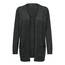 ONLY Damen Onllesly L/S Open Cardigan KNT Noos Strickjacke 15174274 ,Dark Grey Melange/Detail:w. Melange ,XS