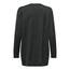 ONLY Damen Onllesly L/S Open Cardigan KNT Noos Strickjacke 15174274 ,Dark Grey Melange/Detail:w. Melange ,S