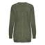 ONLY Damen Onllesly L/S Open Cardigan KNT Noos Strickjacke 15174274,Marine Green/Detail:Melange,M
