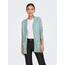 ONLY Damen Onllesly L/S Open Cardigan KNT Noos Strickjacke 15174274 ,Gray Mist ,M