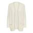 ONLY Damen Onllesly L/S Open Cardigan KNT Noos Strickjacke 15174274,Whitecap Gray/Detail:w. Melange,S