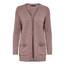 ONLY Damen Onllesly L/S Open Cardigan KNT Noos Strickjacke 15174274,Marine Green/Detail:Melange,L