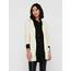 ONLY Damen Onllesly L/S Open Cardigan KNT Noos Strickjacke 15174274,Whitecap Gray/Detail:w. Melange,S
