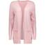 ONLY Damen Onllesly L/S Open Cardigan KNT Noos Strickjacke 15174274 ,Light Pink/Detail:w. Melange ,L