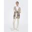 ONLY Damen Onllesly L/S Open Cardigan KNT Noos Strickjacke 15174274 ,Feather Gray ,M
