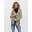 ONLY Damen Onllesly L/S Open Cardigan KNT Noos Strickjacke,Beige (Beige/W. Melange),M
