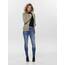 ONLY Damen Onllesly L/S Open Cardigan KNT Noos Strickjacke,Beige (Beige/W. Melange),M