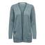 ONLY Damen Onllesly L/S Open Cardigan KNT Noos Strickjacke 15174274 ,Deep Teal/Detail:w. Melange ,S