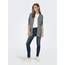 ONLY Damen Onllesly L/S Open Cardigan KNT Noos Strickjacke 15174274,Scarab/Detail:Melange,M