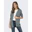 ONLY Damen Onllesly L/S Open Cardigan KNT Noos Strickjacke 15174274,Scarab/Detail:Melange,M