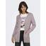 ONLY Damen Onllesly L/S Open Cardigan KNT Noos Strickjacke 15174274 ,Violet Ice ,M