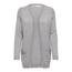 ONLY Damen Onllesly L/S Open Cardigan KNT Noos Strickjacke 15174274 ,Ultimate Grey ,M