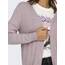 ONLY Damen Onllesly L/S Open Cardigan KNT Noos Strickjacke 15174274 ,Violet Ice ,M
