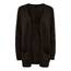 ONLY Damen Onllesly L/S Open Cardigan KNT Noos Strickjacke 15174274,Marine Green/Detail:Melange,3XL