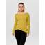 ONLY Damen Onlmila Lacy L/S Long Pullover Knt Noos, Yolk Yellow/Detail:w. Melange, XXS