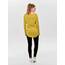 ONLY Damen Onlmila Lacy L/S Long Pullover Knt Noos, Yolk Yellow/Detail:w. Melange, XXS